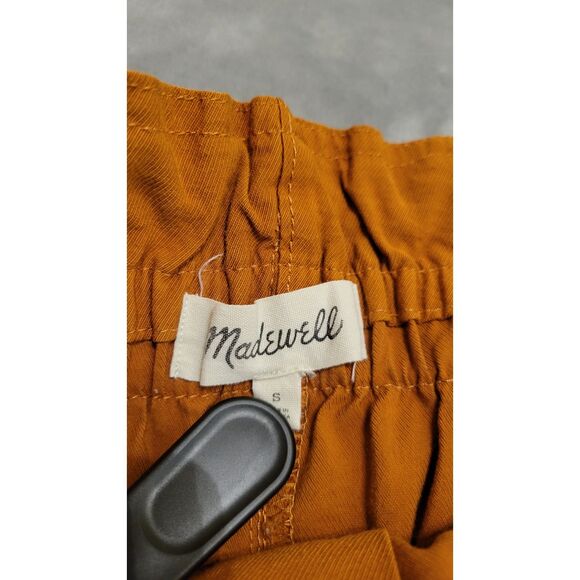 Madewell Dunaway Paperbag Crop Ankle Pants - Picture 3 of 4